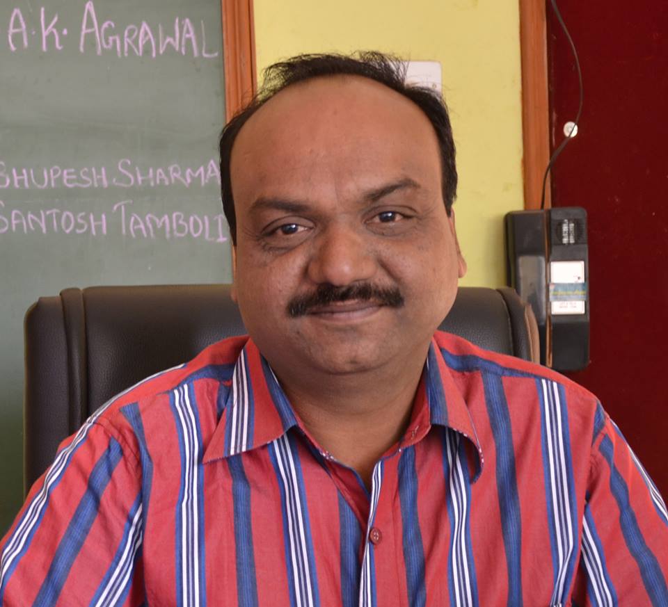 Ajay Kumar Agrawal, B.Sc., B.Ed., M.A.