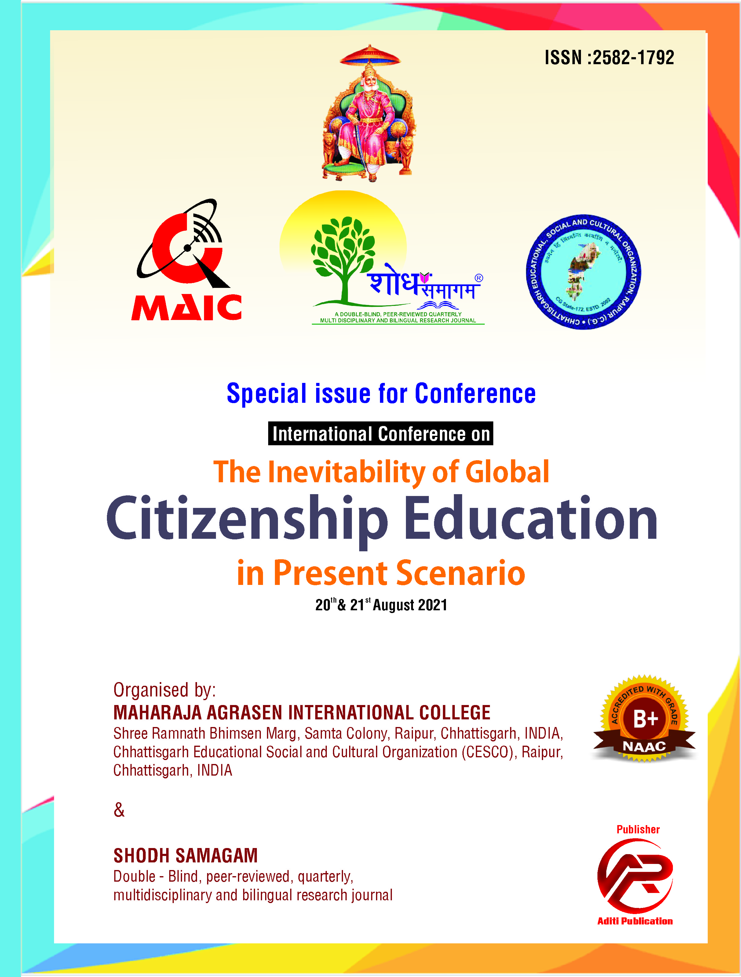 International Conference on “The Inevitability of Global Citizenship Education in Present Scenario”