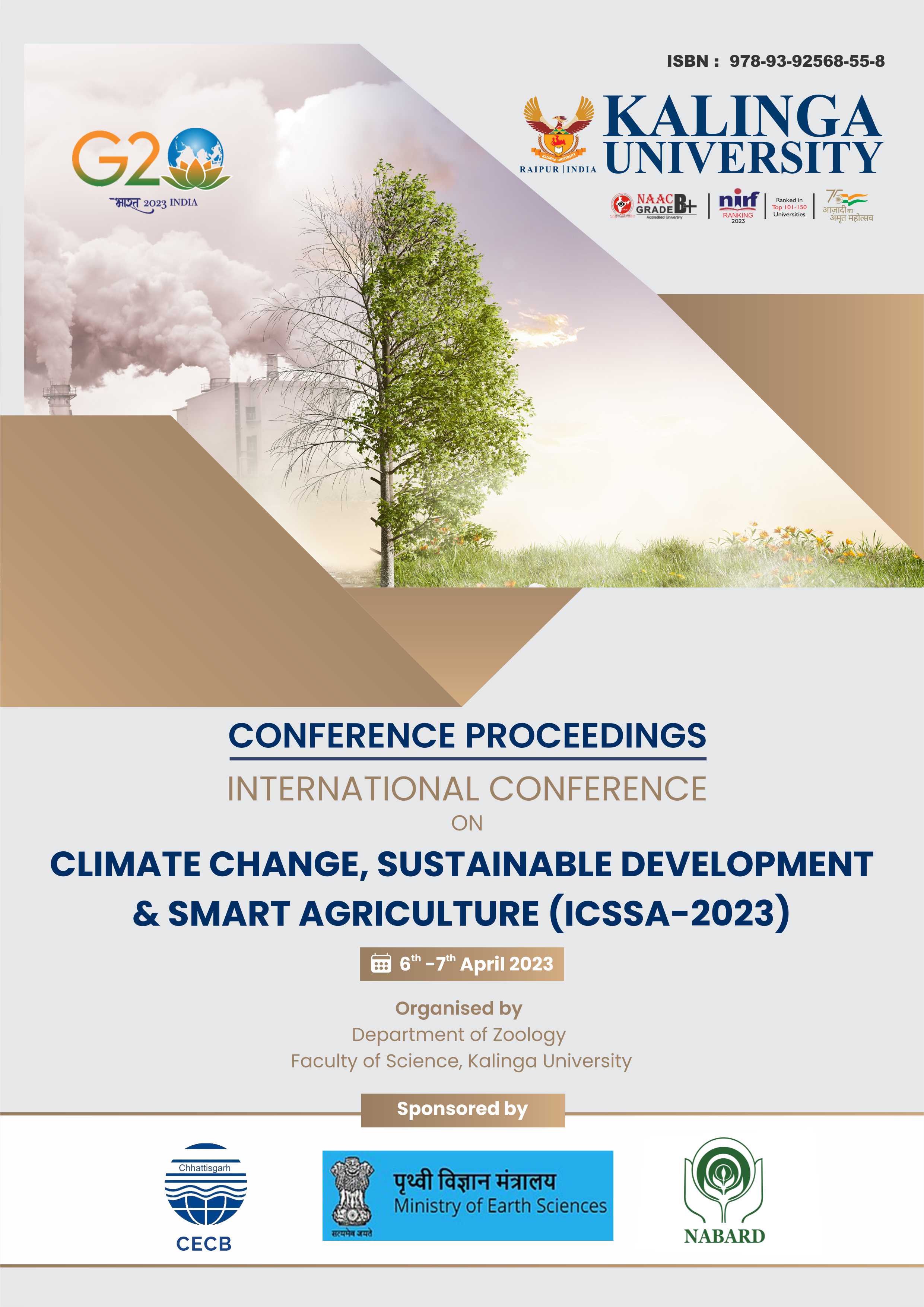 International Conference on Climate Change, Sustainable Development & Smart Agriculture (ICSSA-2023)