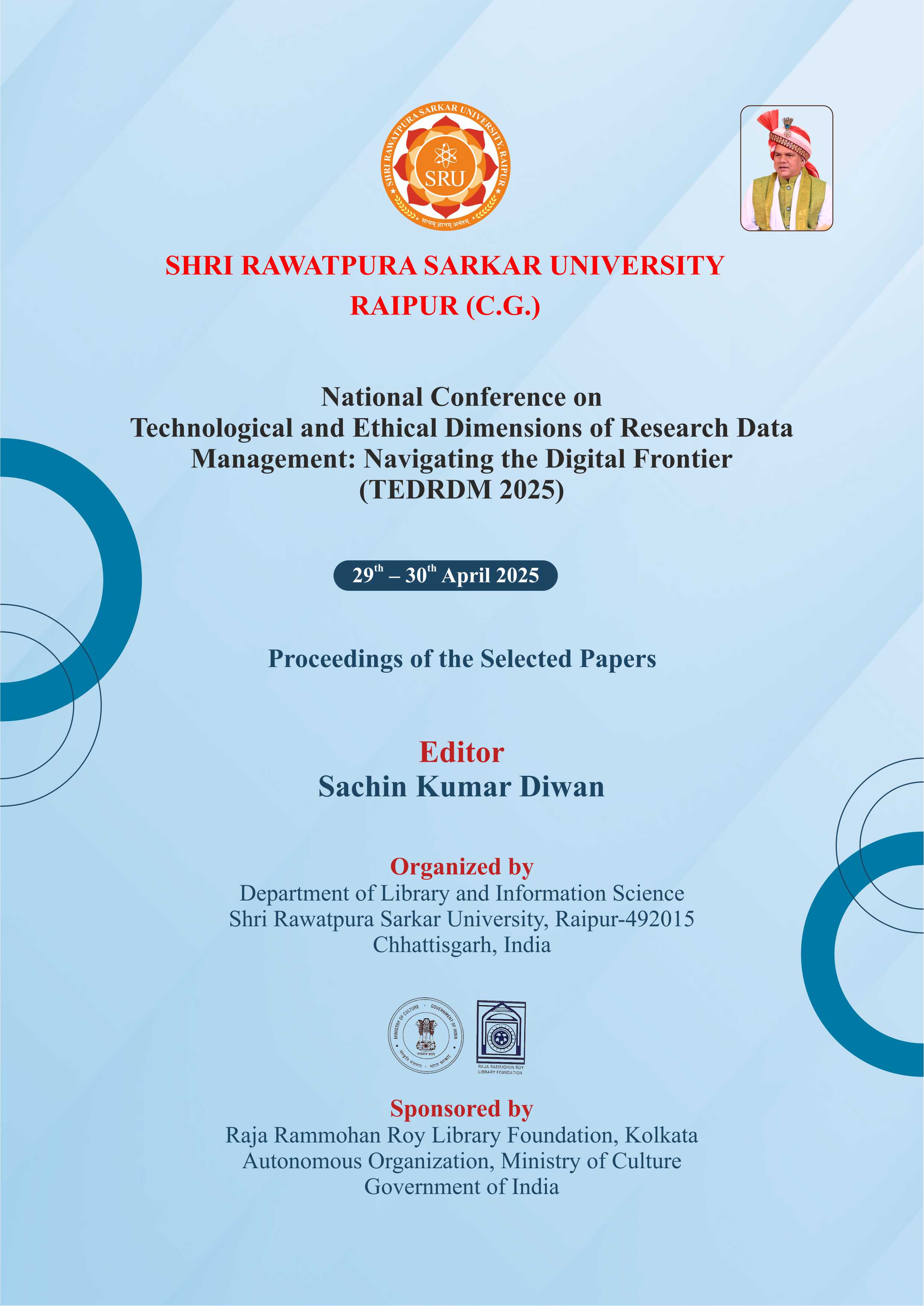 Technological and Ethical Dimensions of Research Data Management: Navigating the Digital Frontier (TEDRDM 2025)